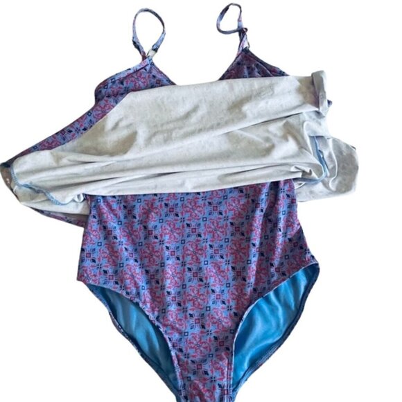 ποΈ NWT Liz Claiborne Womenβs Geometric Swim Dress β Size 6 ποΈ - Picture 6 of 9